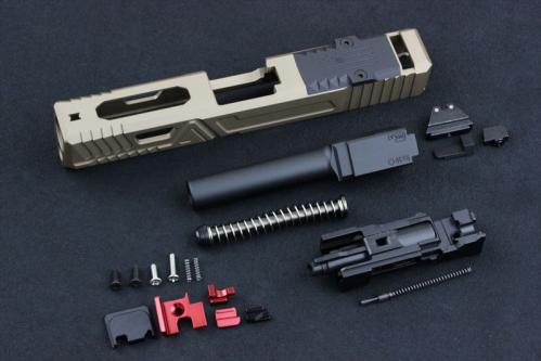 ACE1ARMS AGC G19 スケルトンスライドセット FDE