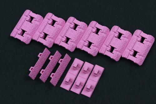実物 MAGPUL M-LOK レイルカバー Type:2 Pink