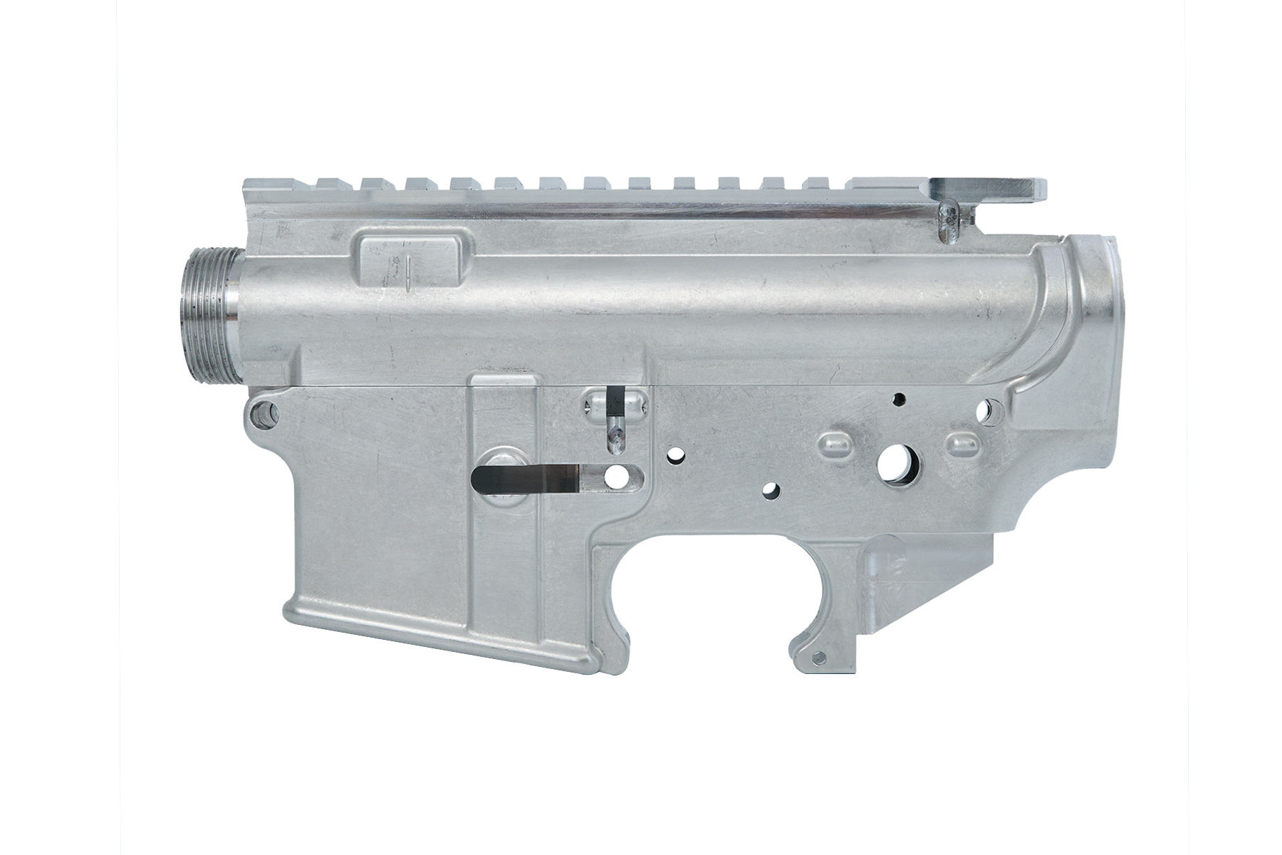 実物80%レシーバー/7075 VFC M4ガスブロ V3用レシーバー ミリタリー仕様 無垢