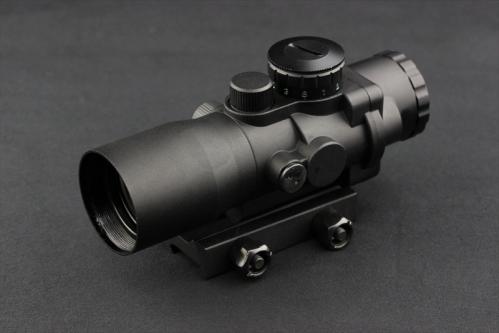 OPTICS タクティカルショートスコープ3倍固定 30口径