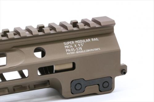 ANGRY GUN GEISSELE SMR MK14タイプ M-LOK9.5インチ ハンドガード DDC