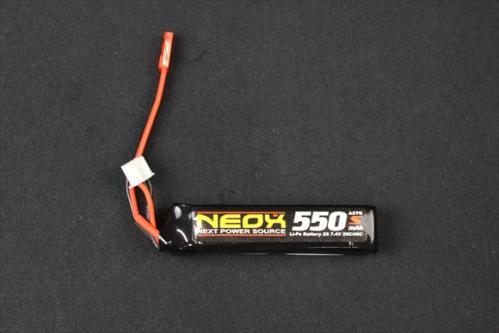 NEOX Lipo7.4v 20C/40C 550mAh 電動ガン バッテリー