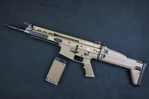 【SALE100%新品】CYBER GUN SCAR-H CQC ガスブロ FDE ガスガン