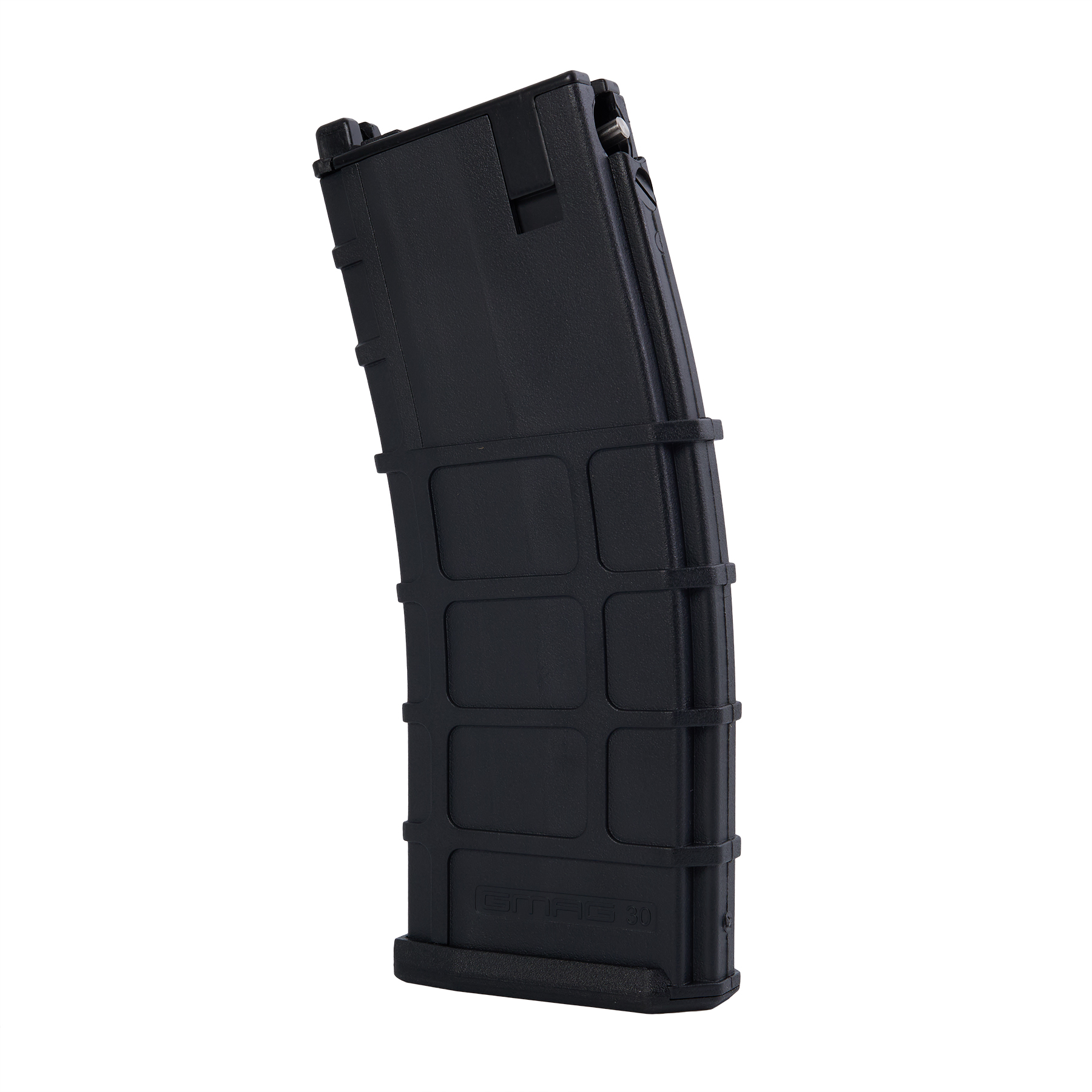GHK DDM4 V7 10.3inch CO2ガスブロ GMAG(PMAGタイプ)CO2マガジンを斜めから見た状態