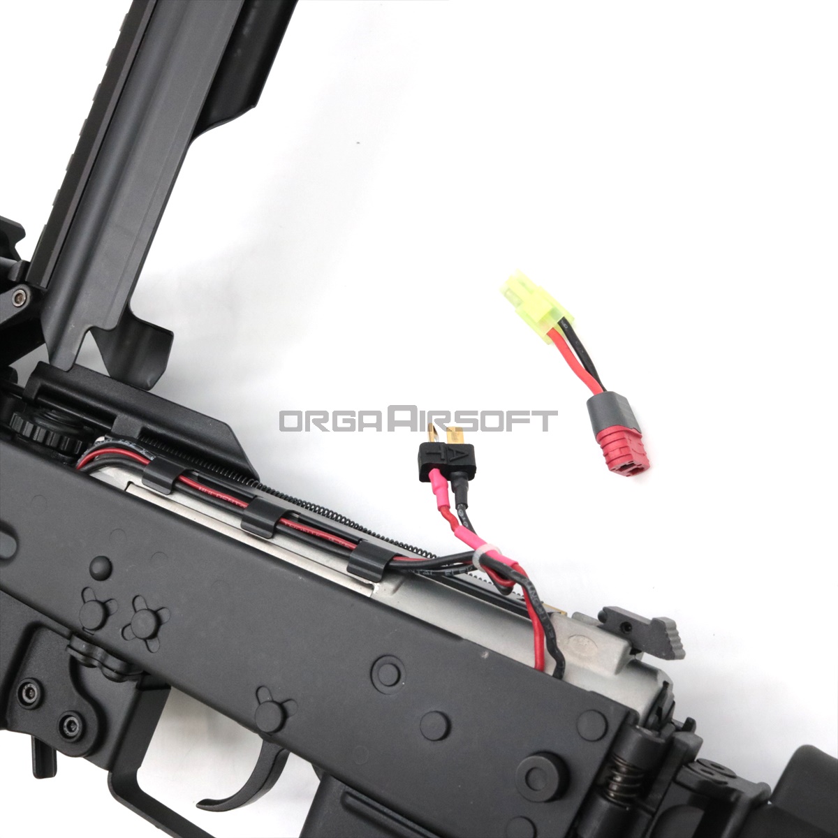 ARCTURUS PP-19-01 Vityaz Ztac SP1 カービン FE 電動ガン ストック内のバッテリー配線
