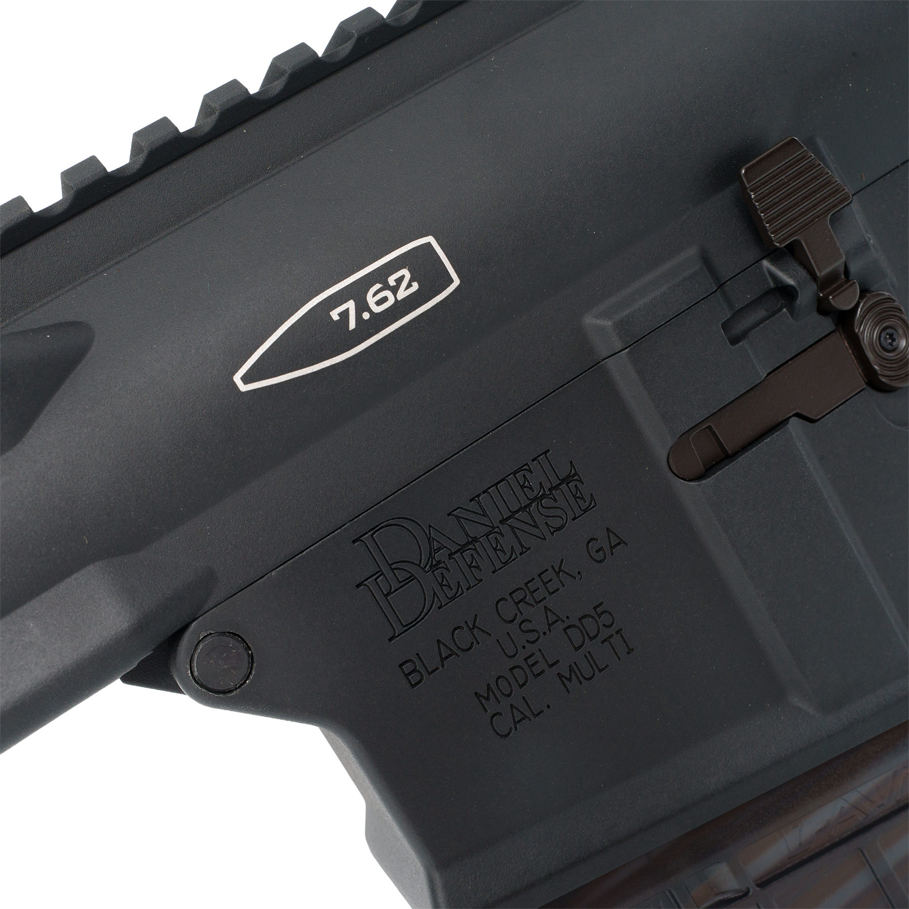 DANIEL DEFENSE DD5 SBR 12.5インチ 電動ガン BK レシーバーの7.62刻印