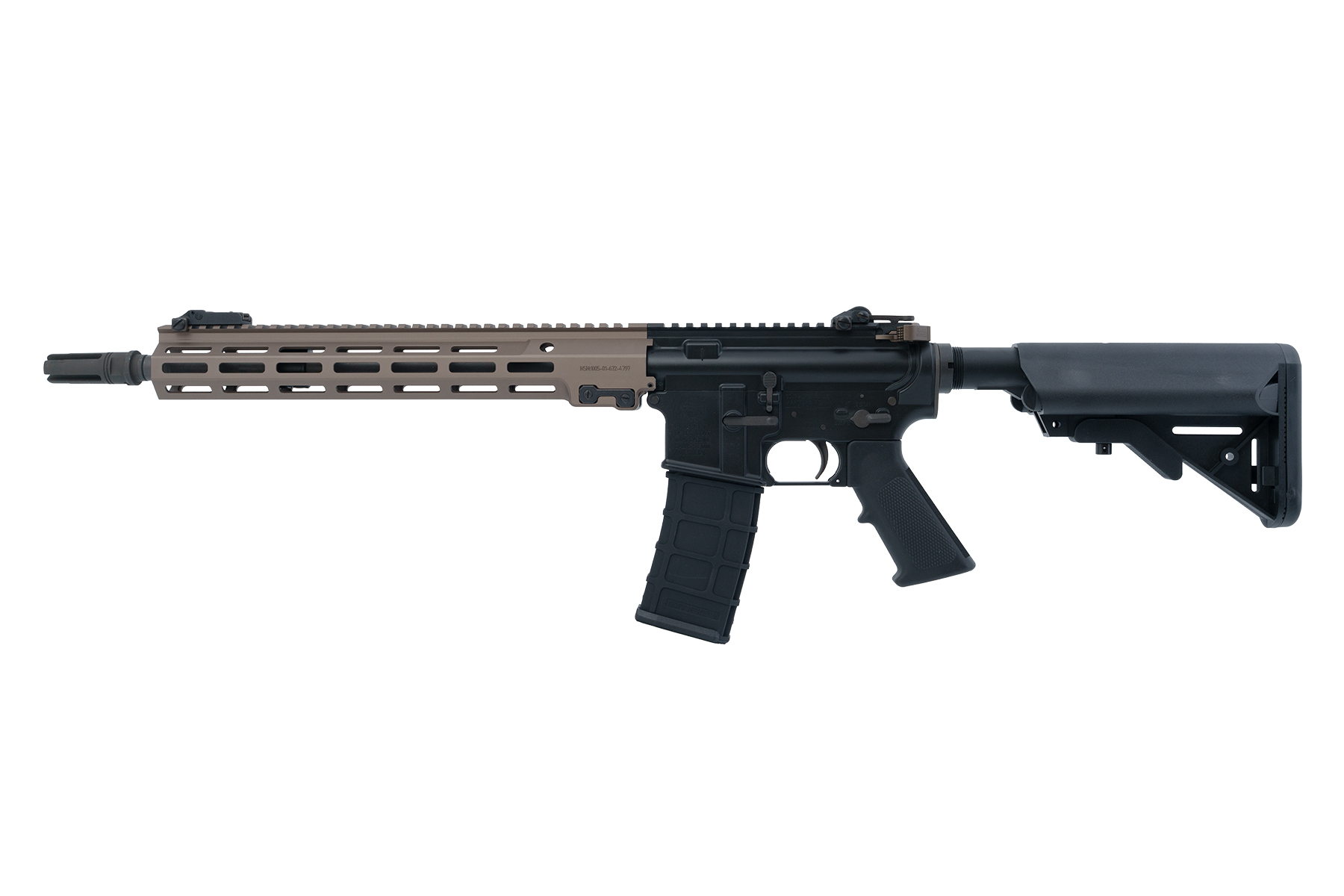 GHK URG-I 14.5インチ ガスブローバック V3 JP 2024 Ver. ストックを右にした全体の側面