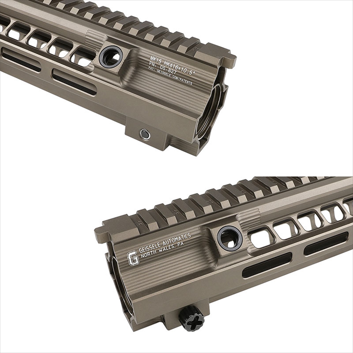 Geissele SMRタイプ 14.5インチ M-LOK ハンドガード - トイガン