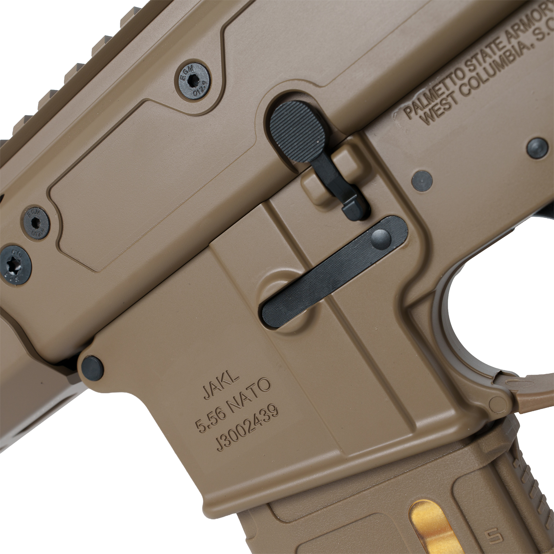 DE Airsoft PSA JAKL 13.7インチ 刻印