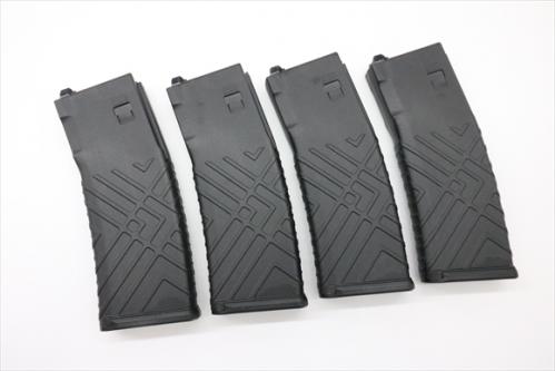 トレポン PTW用ポリマーマガジン BLACKCAT AIRSOFT 120rd【4本セット】