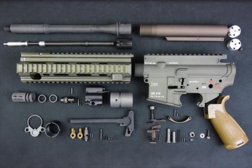 HAO HK416A5 コンバージョンキット 東京マルイ MWSガスブロ用 RAL8000