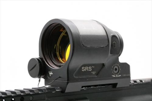 CANIS LATRANS Trijicon SRSタイプ ソーラーパネル搭載 ドットサイト BK