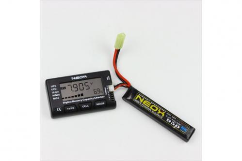 NEOX デジタル バッテリー キャパシティー チェッカー