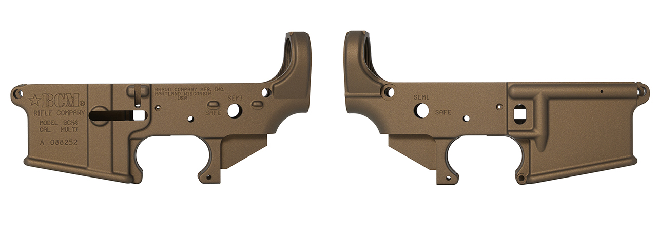 BCM Burnt Bronze MWSガスブロレシーバー