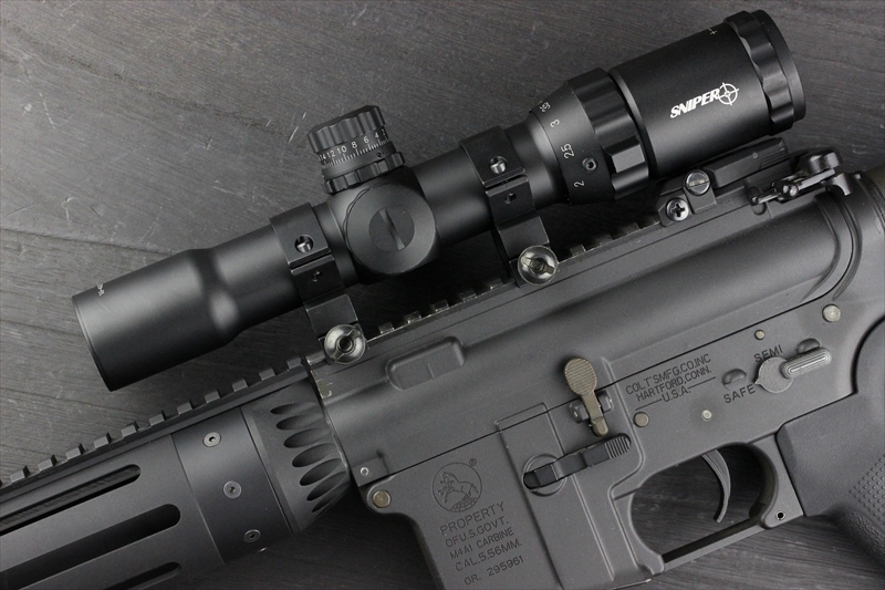 OPTICS タクティカルショートスコープ 1.5-4×28