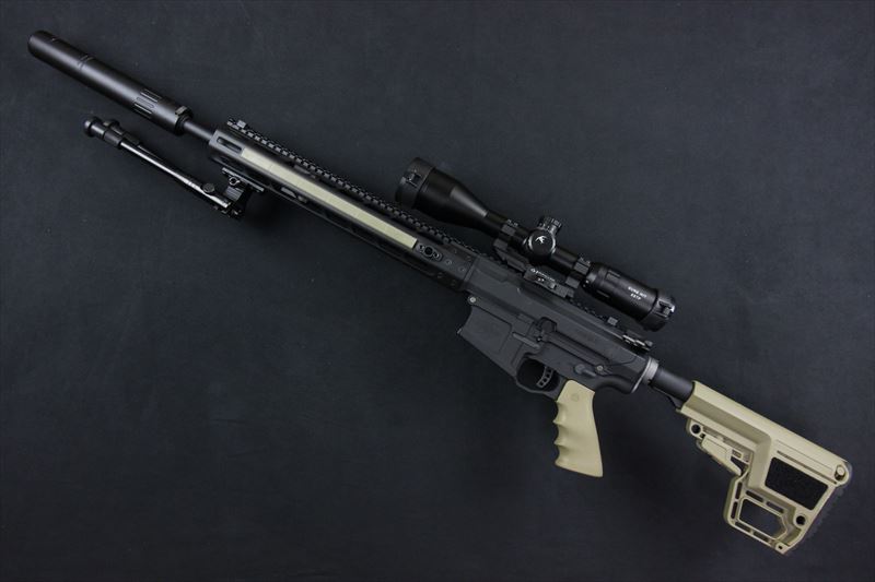 【M4 Gun’s フォト】PTS MEGA ARMS AR10 カスタム -ORGA Ver-