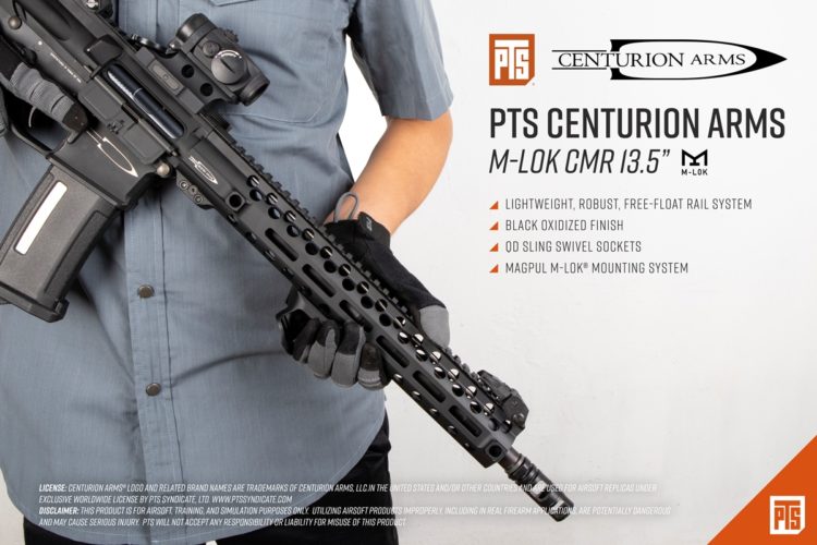 PTSからCenturion Arms M-LOK CMR 13.5″ ハンドガードがリリース、予約受付開始
