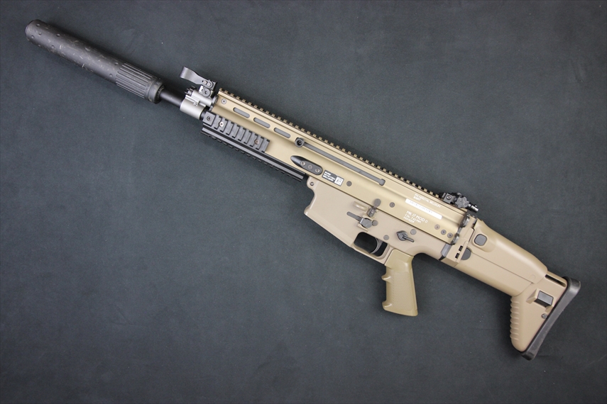 東京マルイ 次世代電動ガン SCAR-H FDE 微カスタム 予備マガジン付き ...