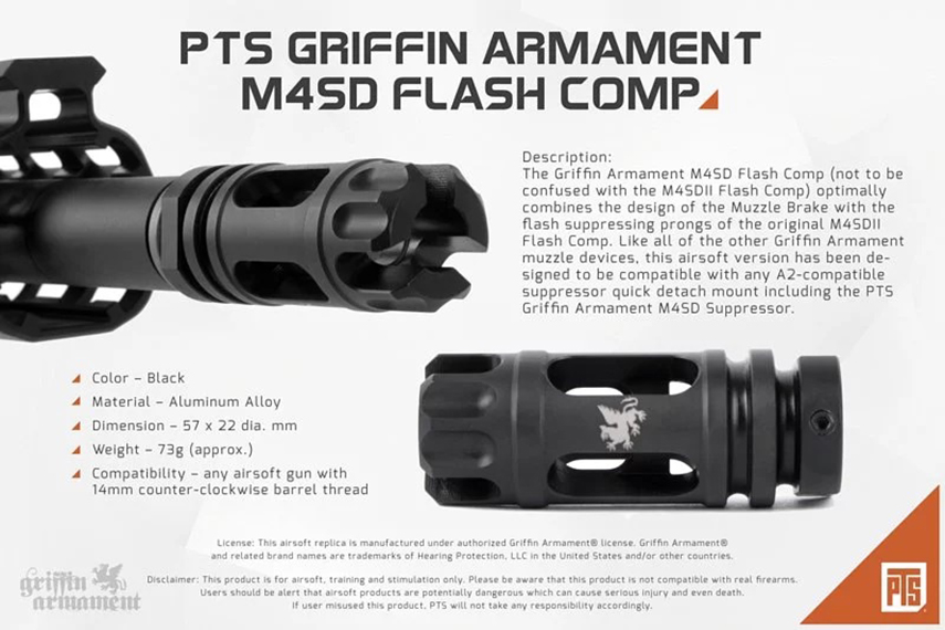 PTSからGriffin Armament正式ライセンスのハンドガードがリリース