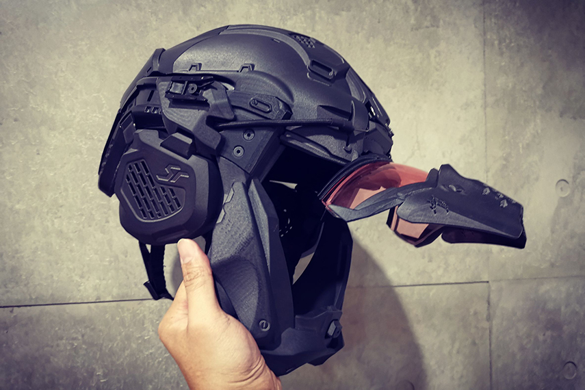 サバゲー用ヘルメット\u0026フェイスマスク
