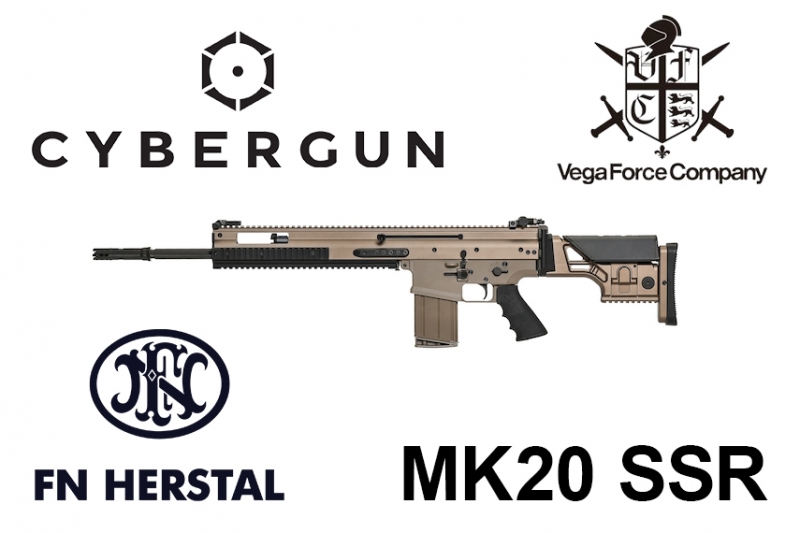 FN MK20 SSR：SCARベースのマークスマンライフルがVFCからガスブロで登場！
