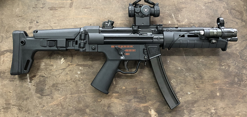 ミリタリー マルイ MP5K カスタム のサイズ