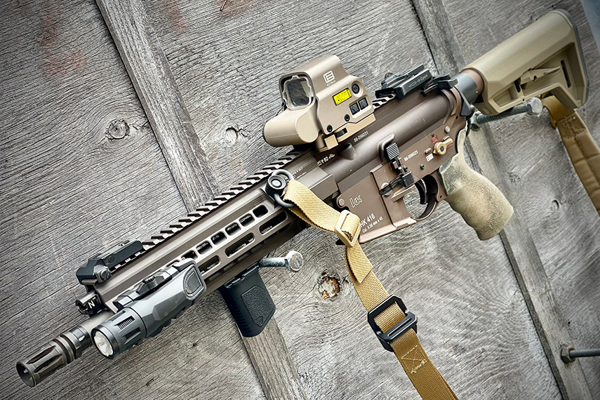 ガイズリー による HK416 の M-LOK ハンドガード SMR MK15