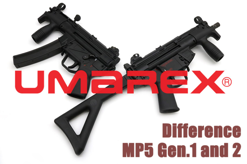 UMAREX MP5 ガスブロ Gen.1と2の違い