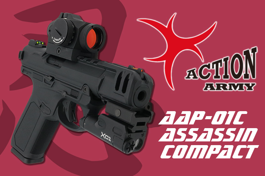 ACTION ARMY ガスブローバックガン AAP01C アサシン コンパクト - トイガン