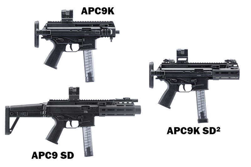 【実銃ネタ】B&T USAが一体型サプレッサーSMG、 APC9K SD2 を発表