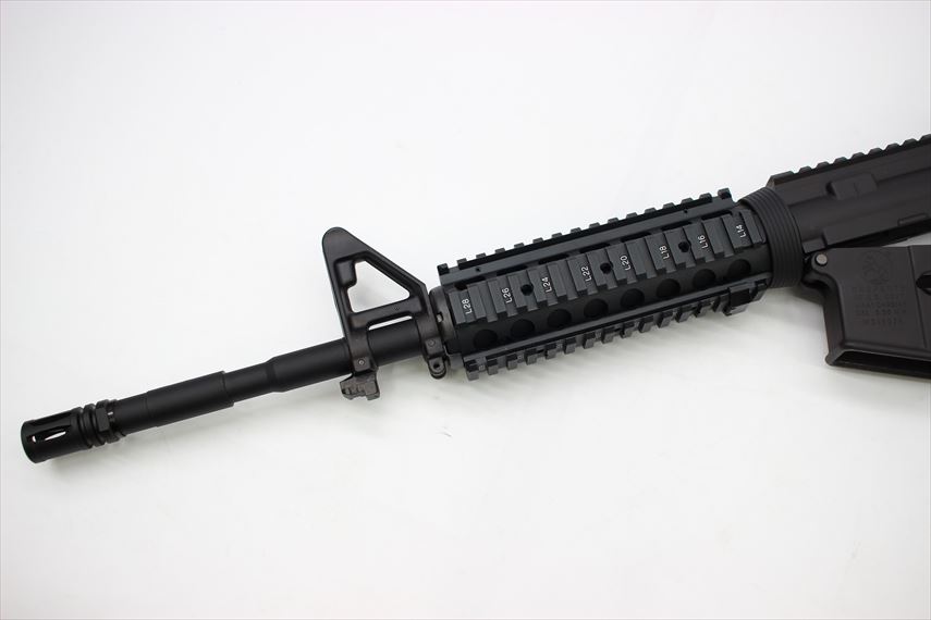 東京マルイMWSです。ハンドガードをカスタムしてMK18にしてあります 