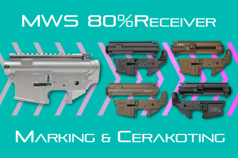東京マルイMWS用 A7075鍛造80%レシーバーの刻印/セラコートについて 東京マルイMWS用 A7075鍛造80%レシーバーの刻印/セラコートについて