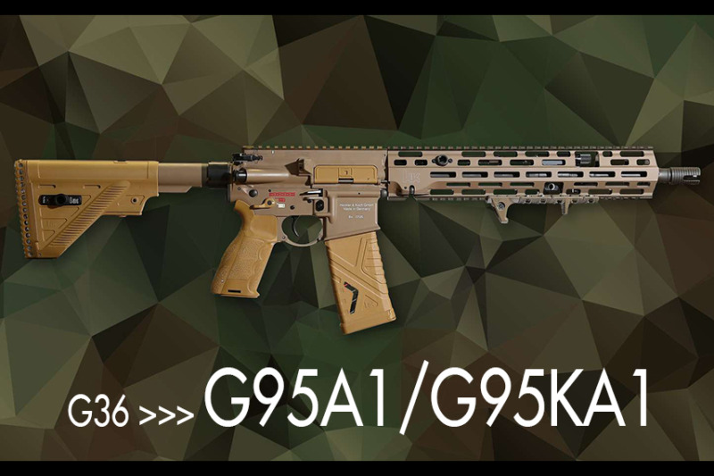HK416のドイツ連邦軍仕様G95が配備開始 HK416のドイツ連邦軍仕様G95が配備開始