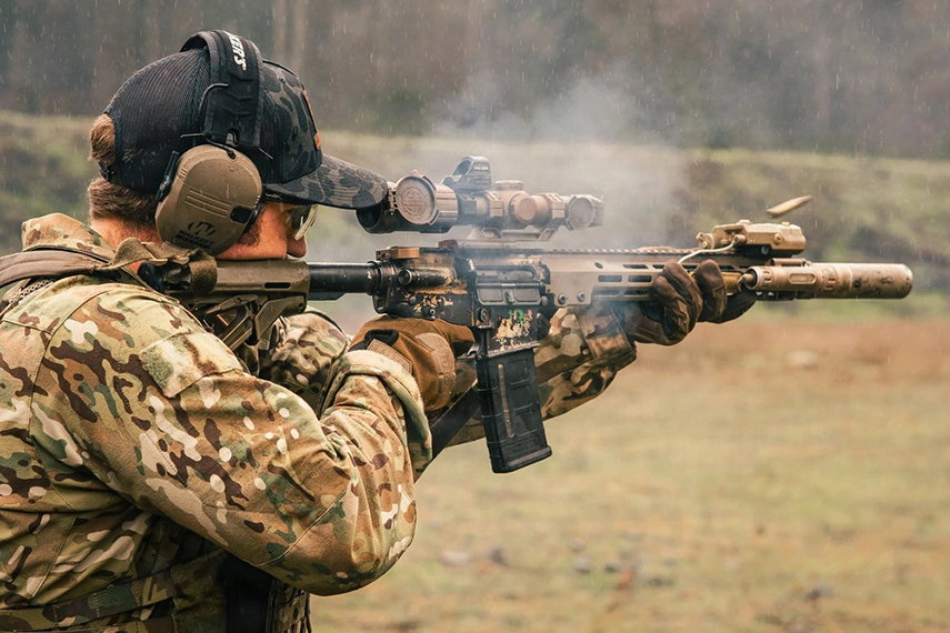 1SFGA Green Berets conduct combat marksmanship training20260202-01 | エアガンパーツやサバゲーアイテムの商品レビューなどを掲載! URG-Iで射撃訓練を行うグリーンベレー隊員