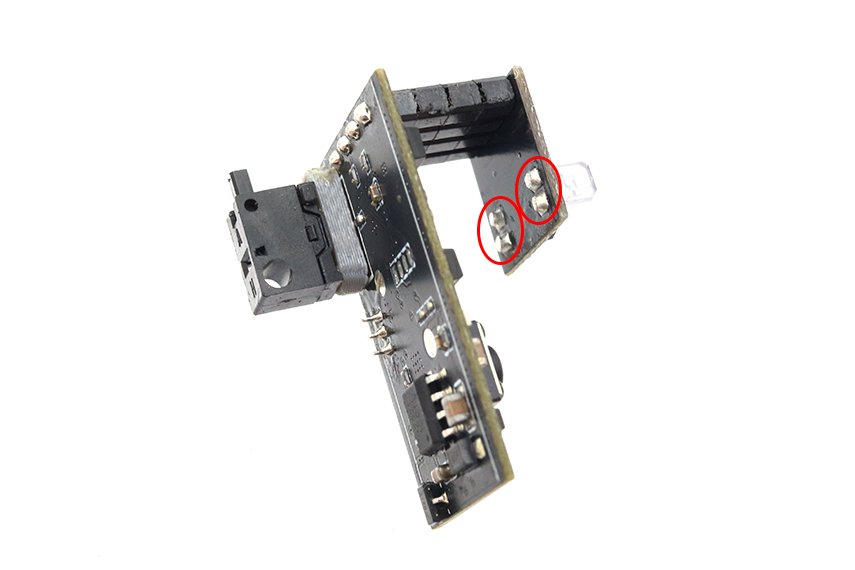 HTG-GEARBOX-PTW-SECU-ThroughHole | エアガンパーツやサバゲーアイテムの商品レビューなどを掲載! SECU光学センサーの脚カット