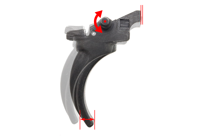 PTW-Trigger | エアガンパーツやサバゲーアイテムの商品レビューなどを掲載! トレポンのトリガーストローク
