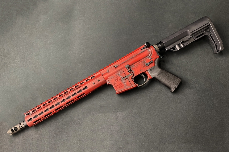 ビジネスNOVESKE レシーバー トレポン Cerakote iron airsoft PTW RTW おまけ付き セラコート AR15 M4 パーツ