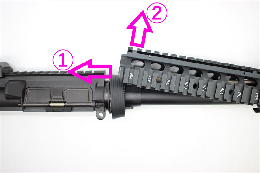 東京マルイ Mk18 Mod.1 ハンドガード 分解ツール risⅡ 取り外し 