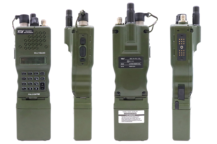 TRI-PRC-152-08 | エアガンパーツやサバゲーアイテムの商品レビューなどを掲載! TRI PRC-152 タイプ トランシーバー GPS OD